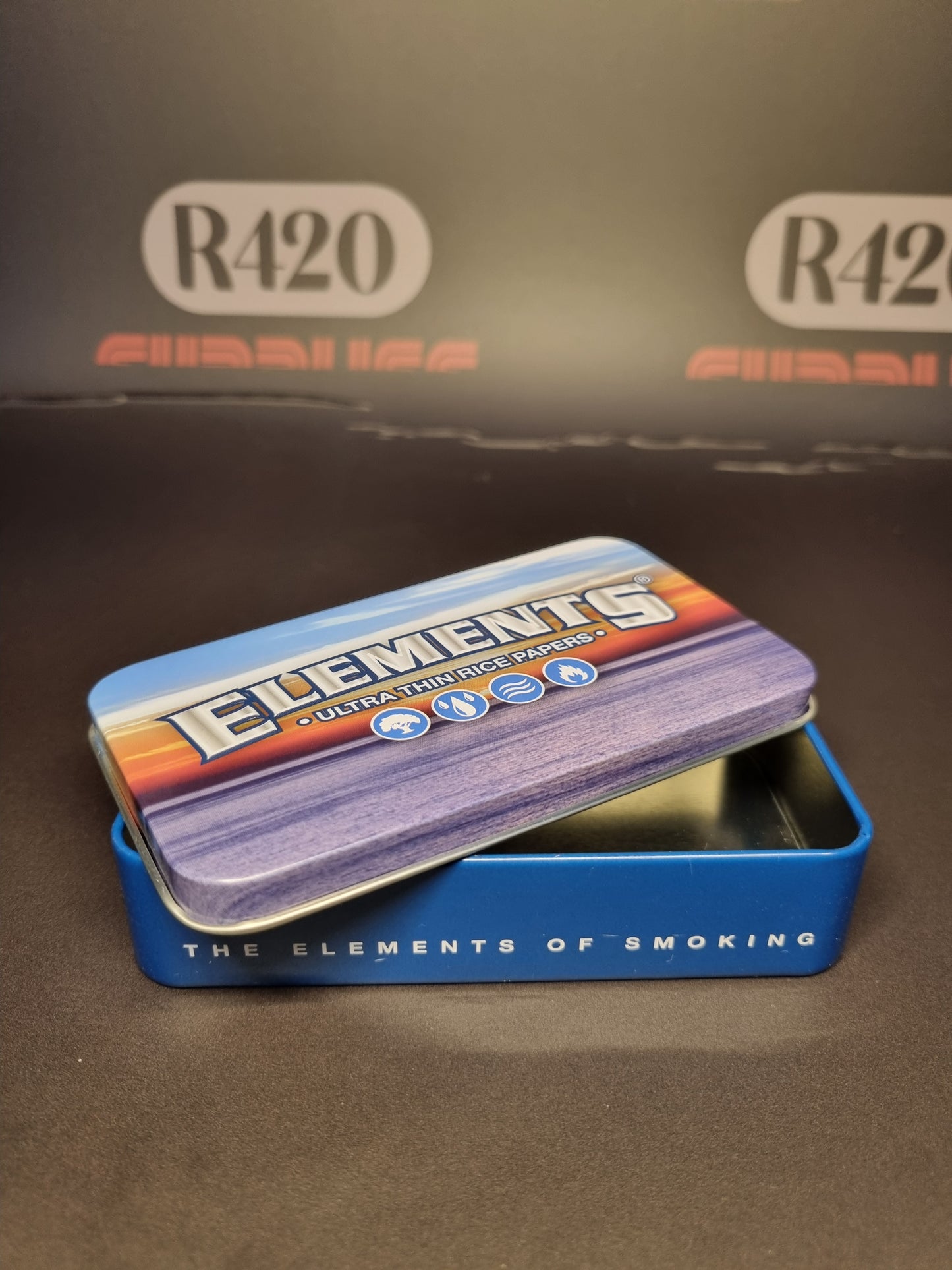 ELEMENTS METAL TIN CASE