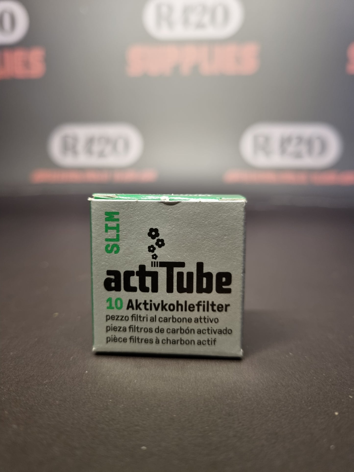 actiTube Koolstoffilters - 10 Stuks - 7mm Slim