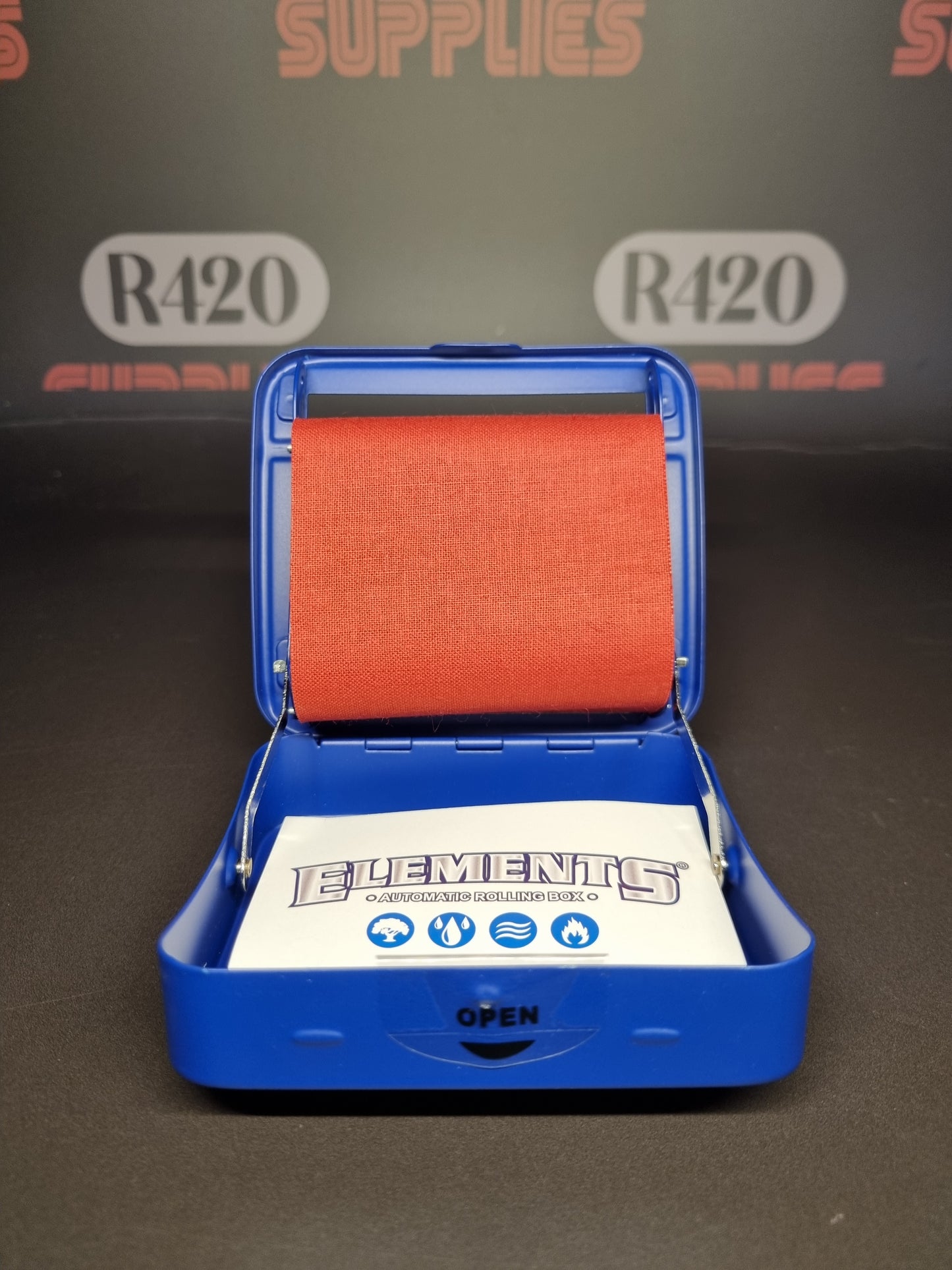 Elements Automatic Rolling Box - 70mm - Blue
