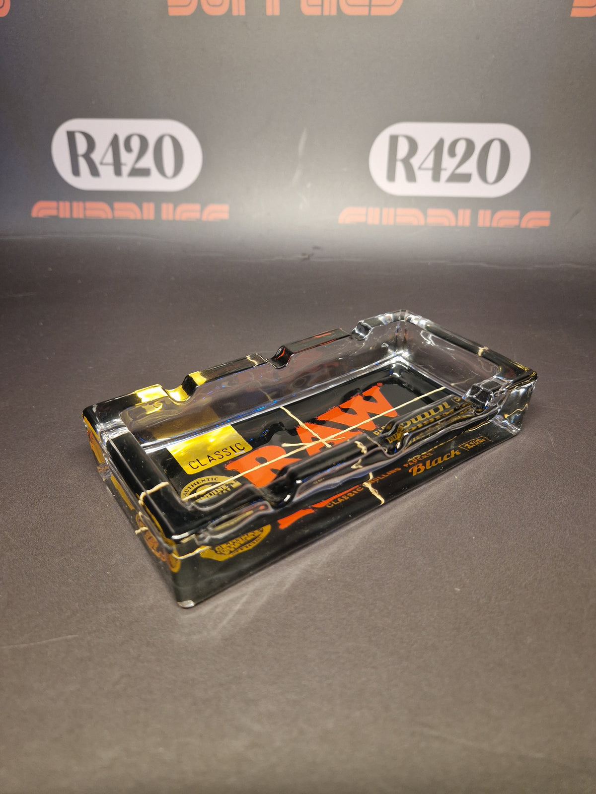 RAW Classic Pack glazen asbak