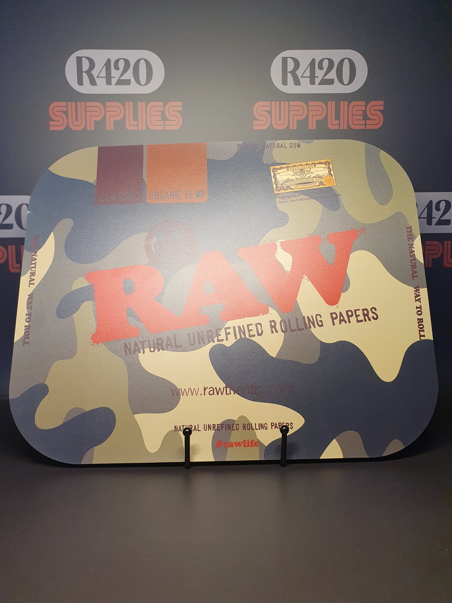 RAW Camo Magnetic Tray Cover - Large
