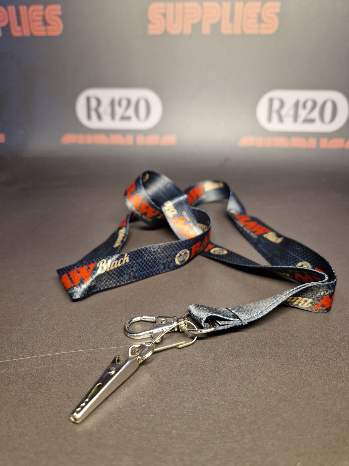 RAW Lanyard - Black