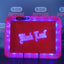 Black Leaf Glow Tray - Red