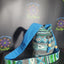 Jacquard Nepal Style Sling Bag – Teal & Earth Tones