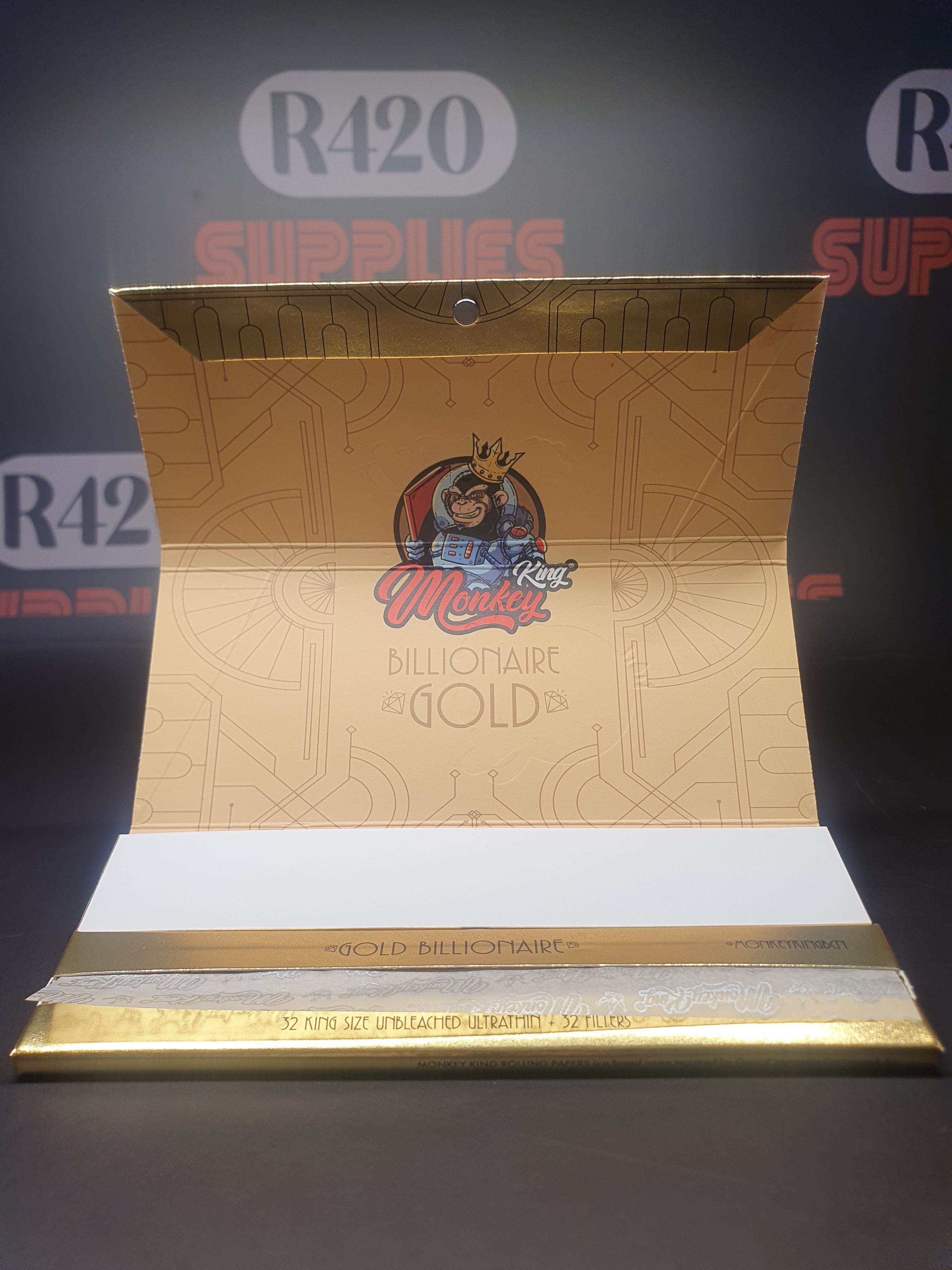 Monkey King - XL 130mm Ultra Thin  - Billionaire Gold