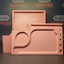 Pink Lockable Wooden Box Set