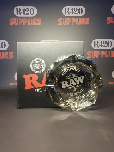 RAW Darkside Glass Ashtray