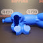 PieceMaker "K9" Silicone Water Pipe - Blue