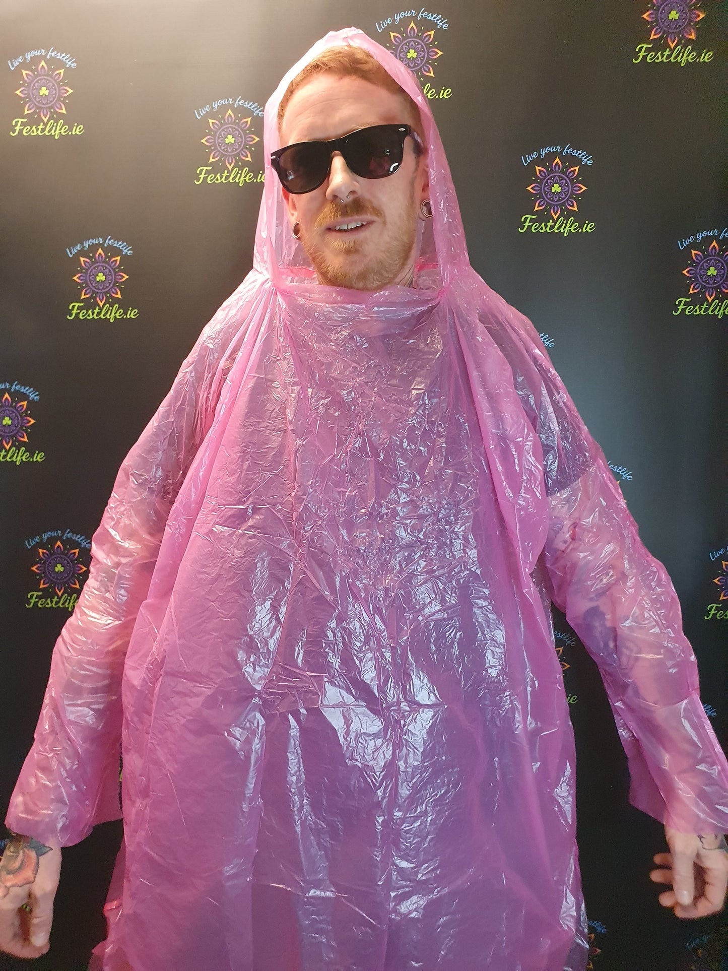 Holografische Festival Heuptas – 3 Kleuren (Zilver, Blauw, Roségoud)