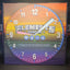 Elements Rainbow Wall Clock