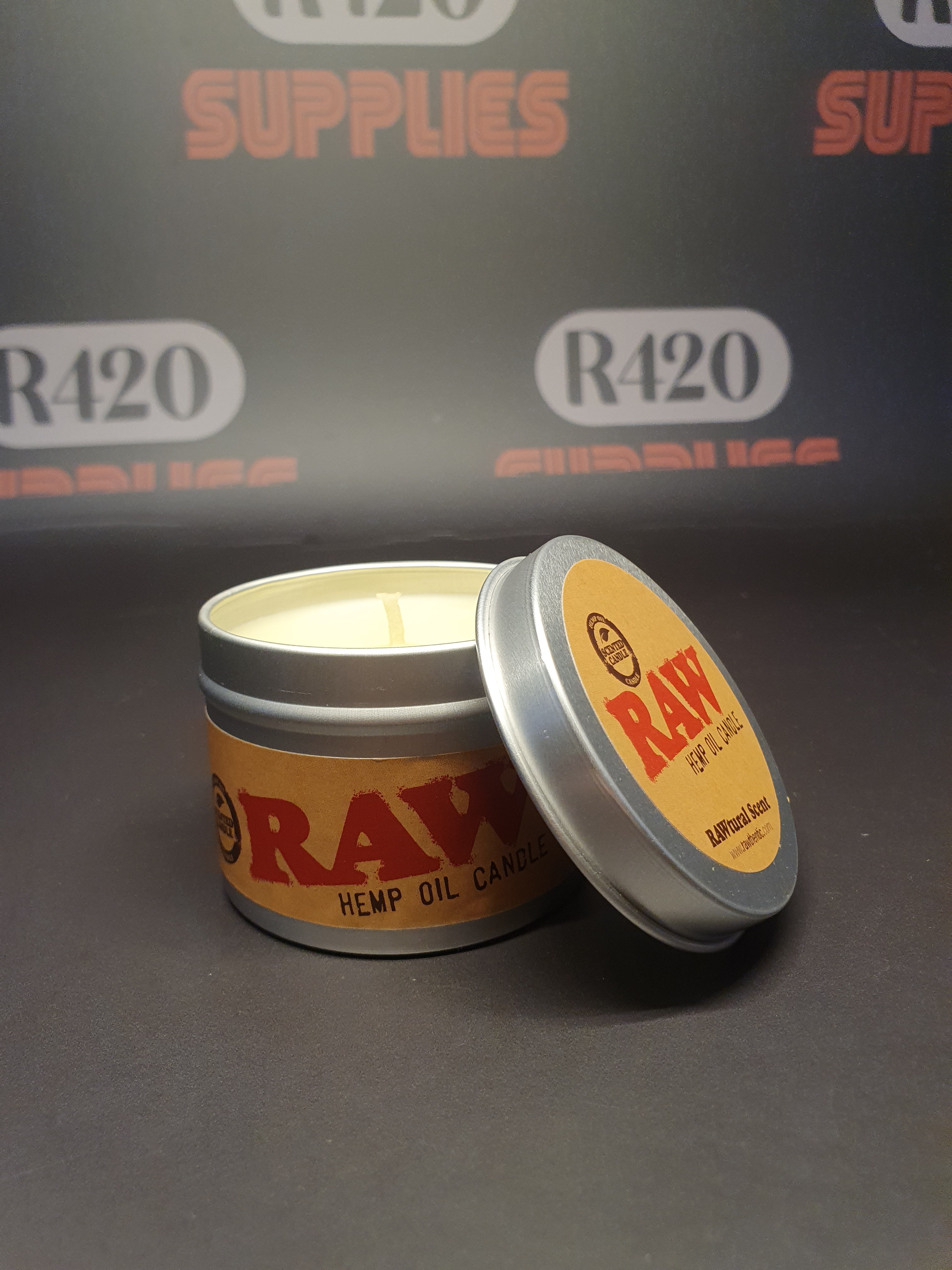 RAW Hemp Oil Candle