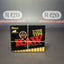 RAW Black Voorgedraaide BREDE Tips - Schuifverpakking