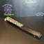 Holographic Reflective Clack Fan – 33cm | Premium Bamboo Rave Fan for Festivals & Parties