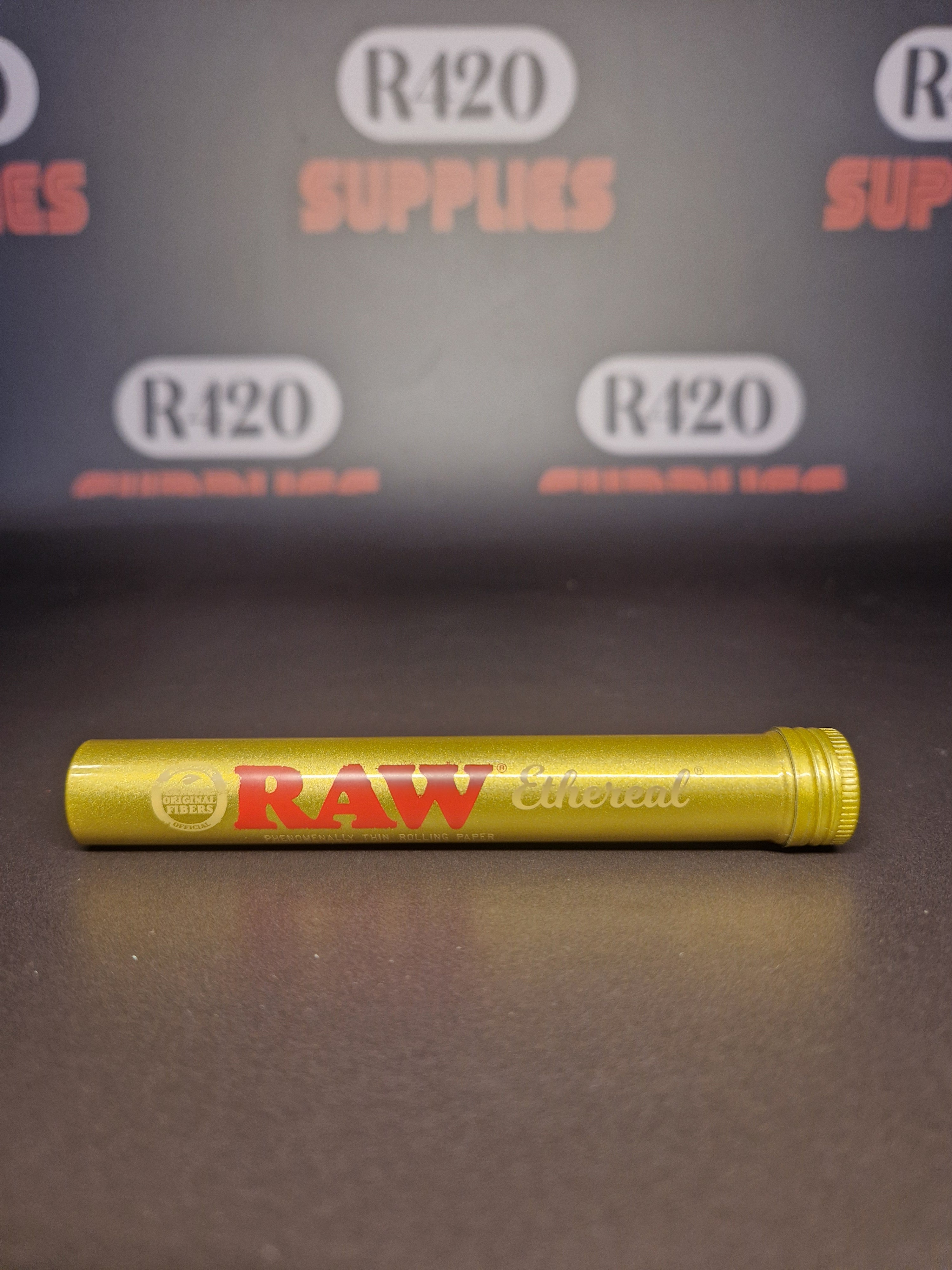 RAW Ethereal Metal Storage Tube - Gold – R420 Supplies