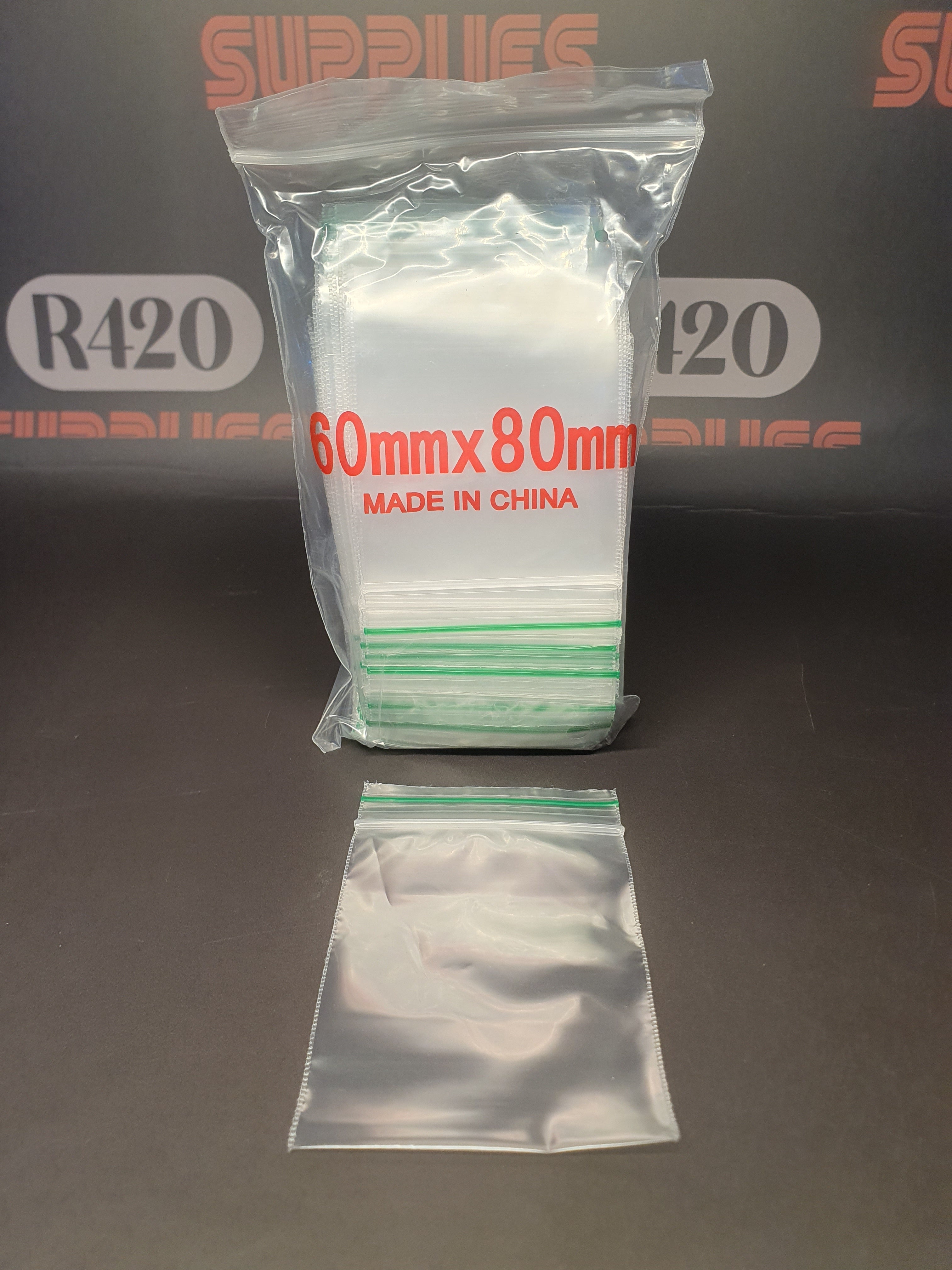 Ziplock Bag - Clear - 60x80 - 50ù Strong (100)