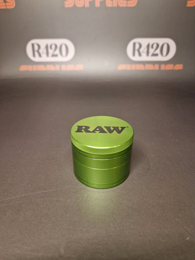 RAW Aluminium Green Metal Grinder