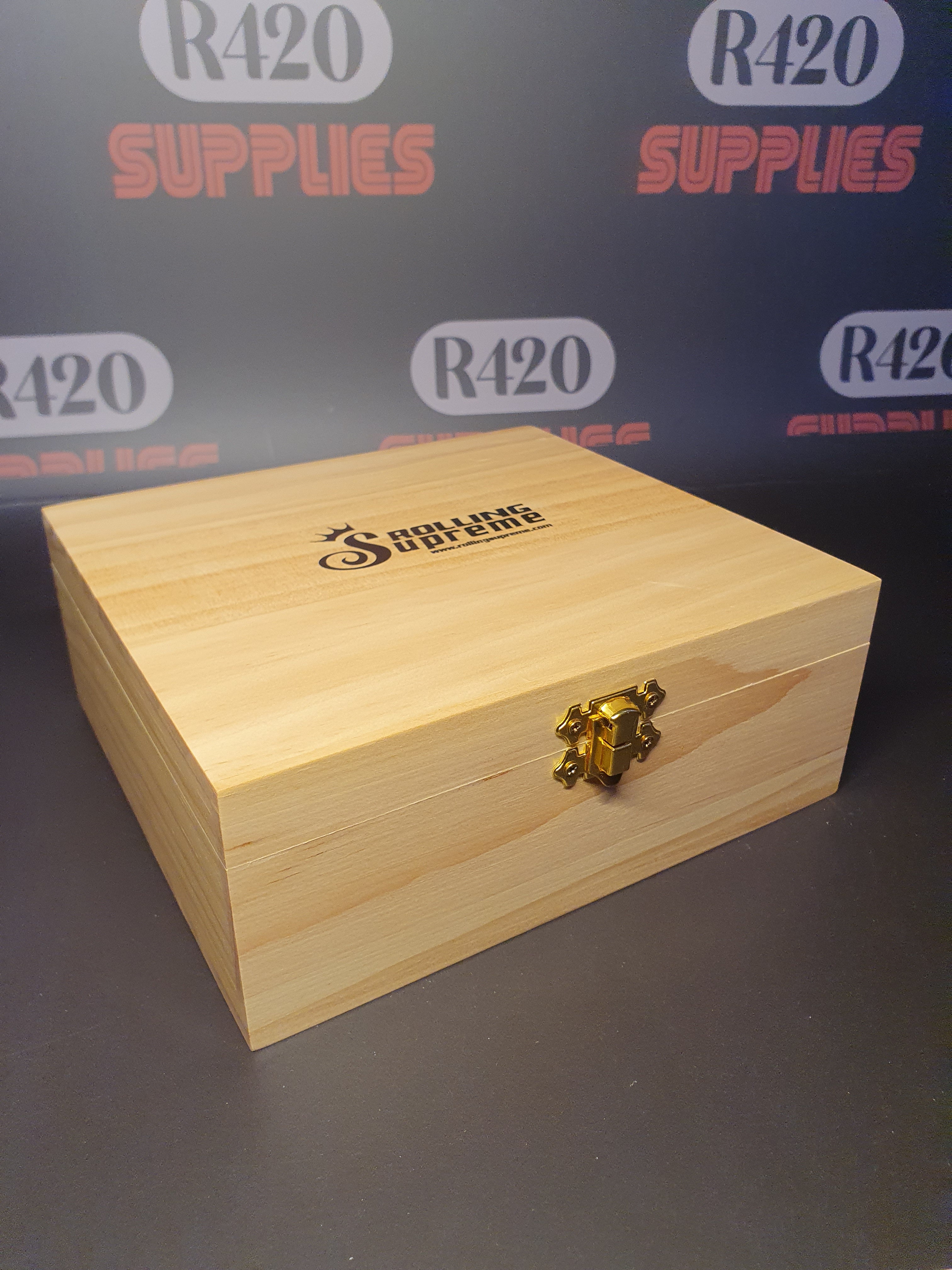 Wooden Rolling Box - X-Large - Supreme G3