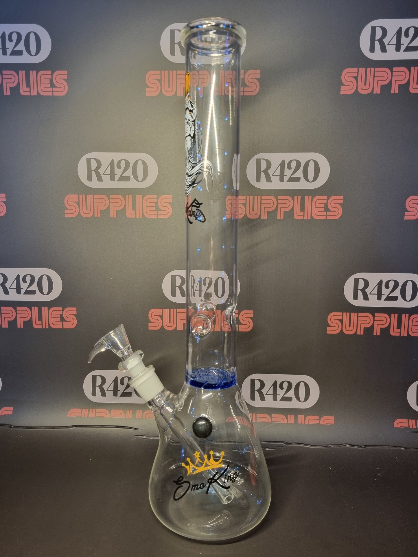 SmoKing Glass Bong - H: 45cm