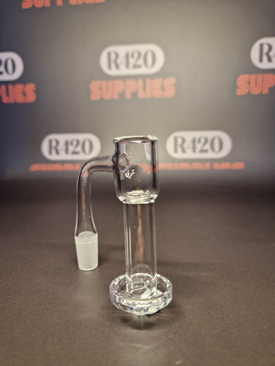 Quartz Slurper- 14mm / 90° Male Fitting - Cone Bottom - Clear