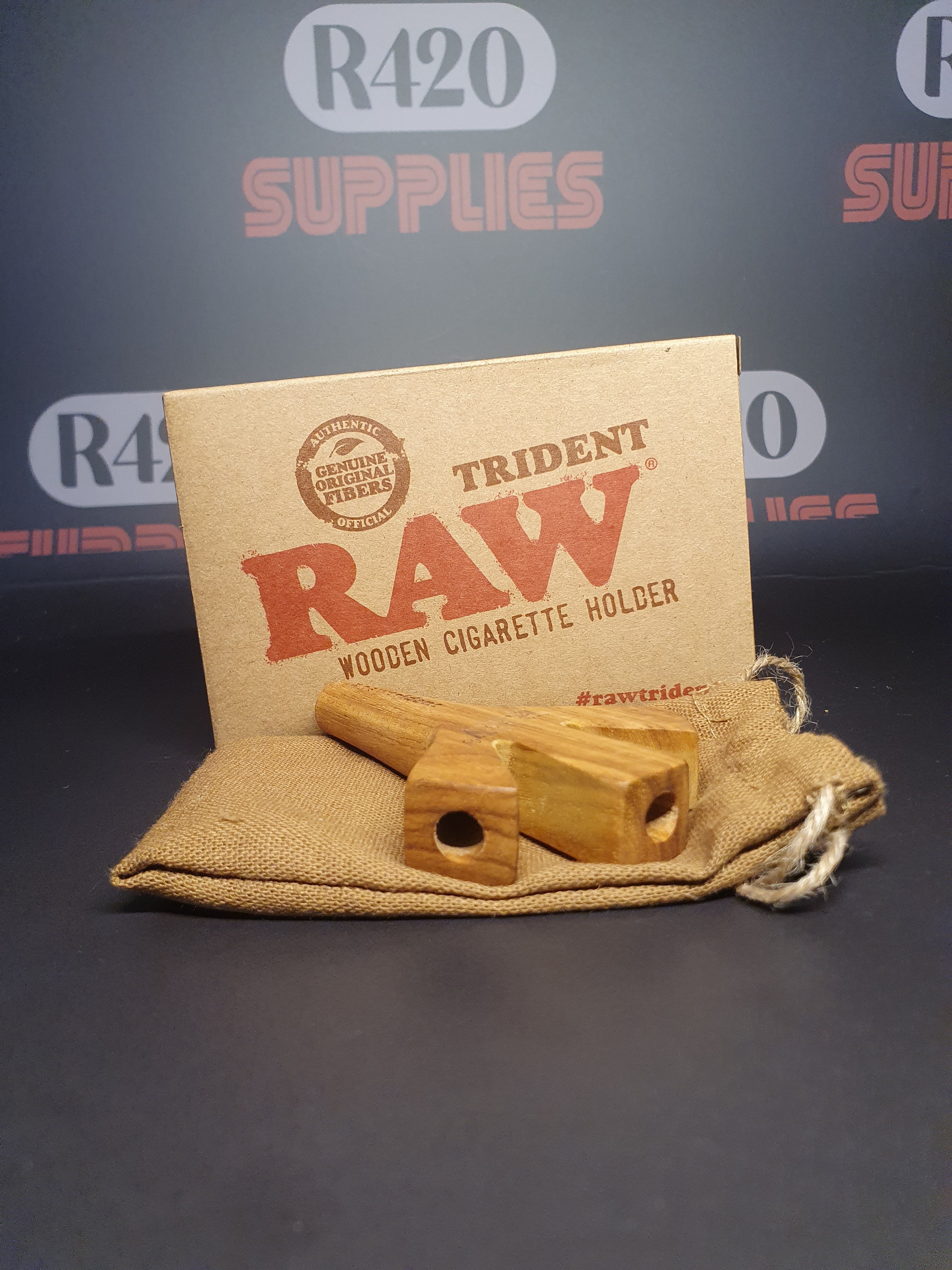RAW Trident - Triple Barrel Joint Holder - Kingsize