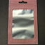 Mylar Ziplock Bag - Pink - 7.5x12cm