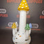 Grace Glass - Magic Mushrooms Bong (Yellow Top) - H:245mm