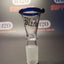 Glass Bowl - 18mm Male - Funnel Type - Blue
