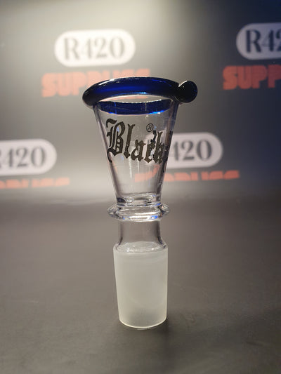 Glass Bowl - 18mm Male - Funnel Type - Blue