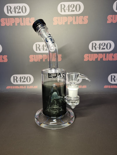 Grace Glass - Shark Attack Bong - Smoky Grey - H: 28cm