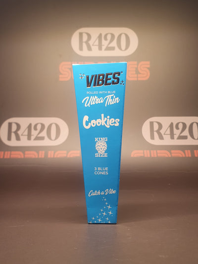 Vibes x Cookies - 3-pack cones - Kingsize Slim - Ultra Thin
