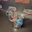 Black Leaf - Glazen Dab Rig - H250mm