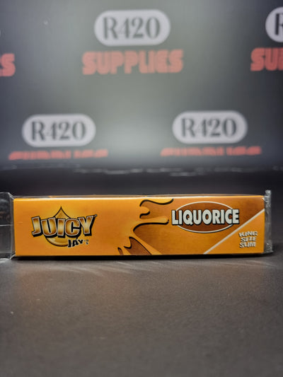 Juicy Jay's Kingsize Slim Flavoured Skins - Liquorice