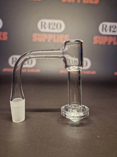 Quartz Slurper- 14mm / 90° Male Fitting - Cone Bottom - Clear