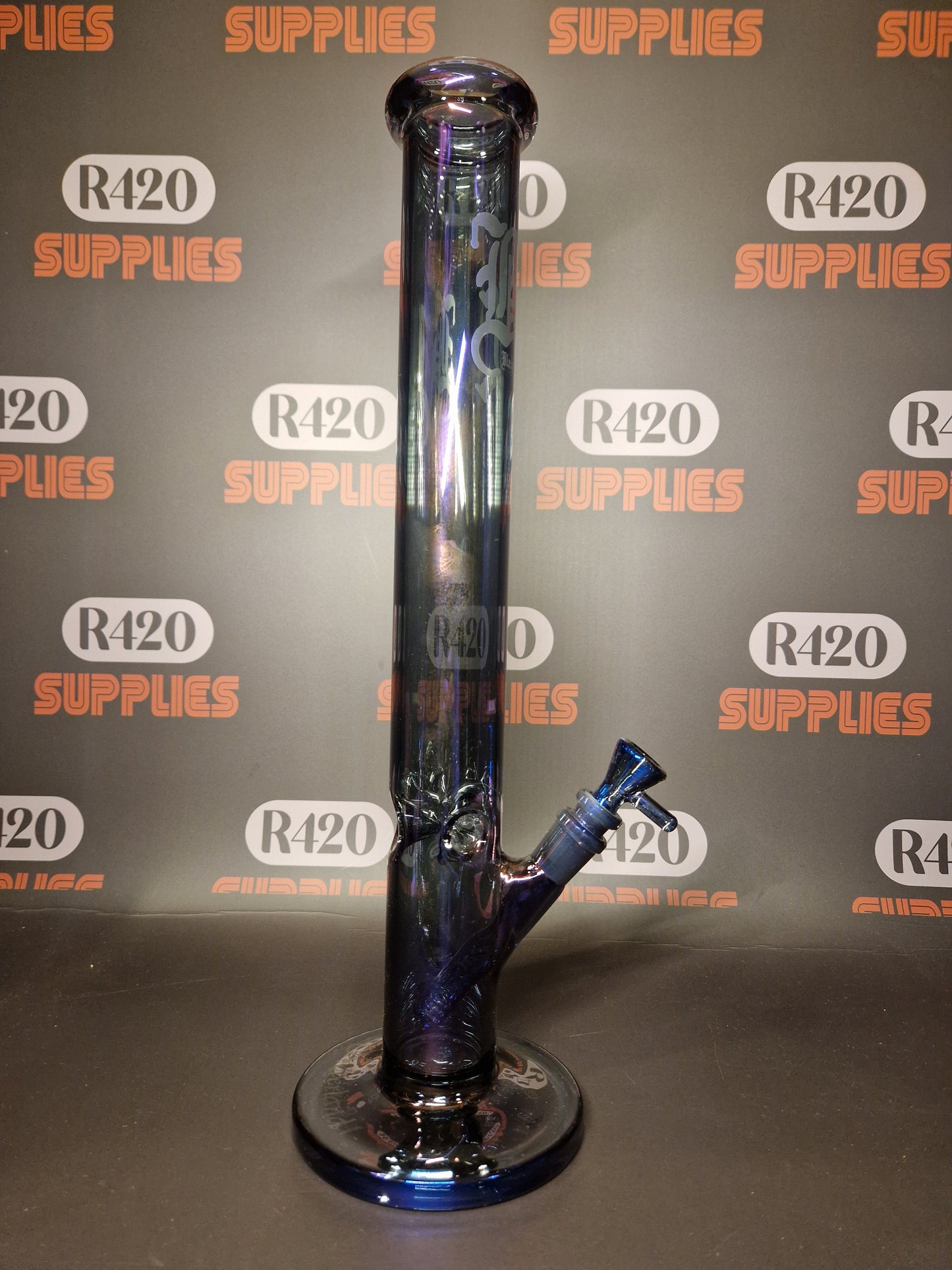 Neverland Ice Bong  - H450mm Lilac
