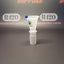 Glass Bowl - 18mm Male - Funnel Type - Frosted