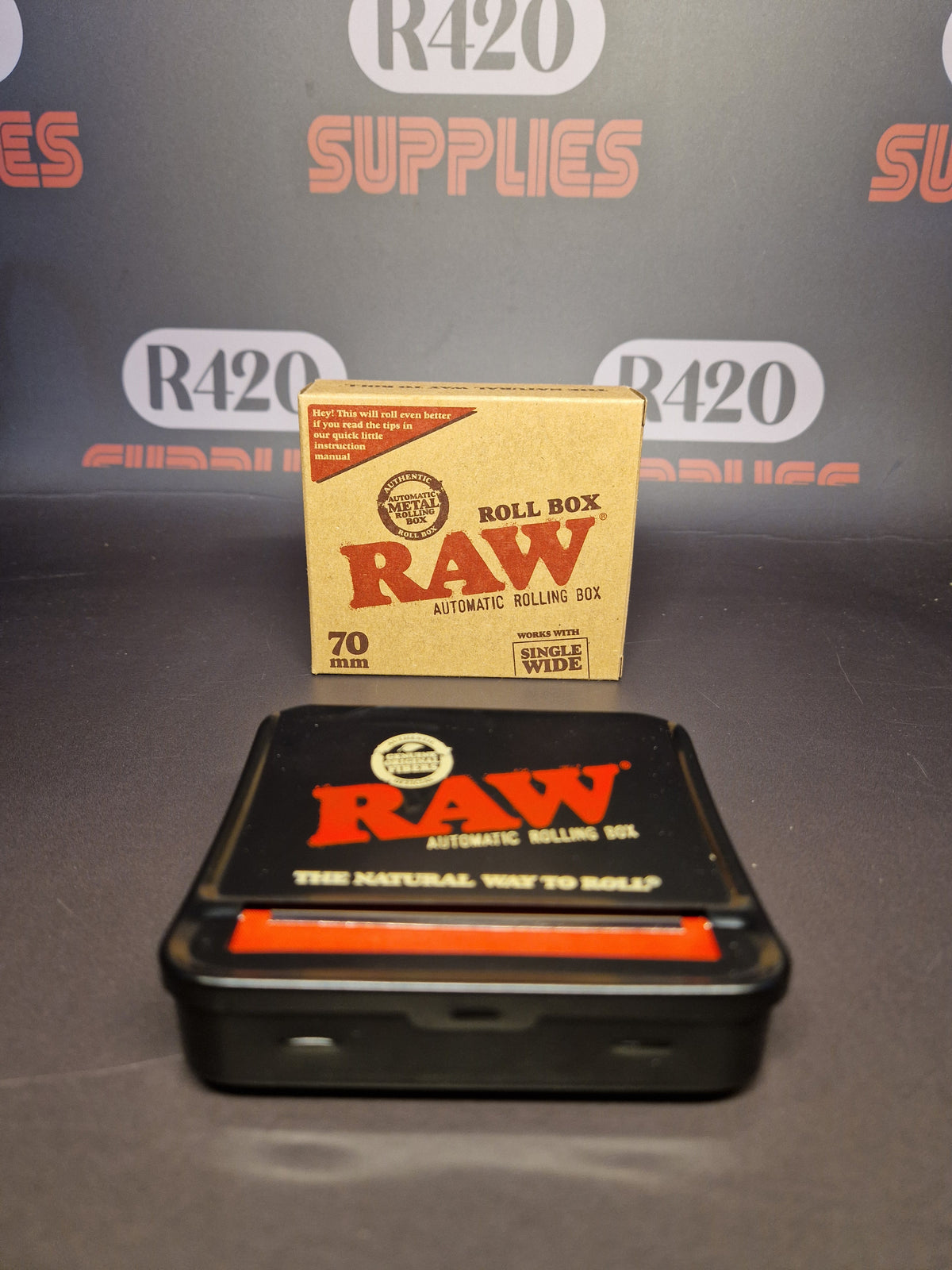 RAW RollBox 70mm - Black
