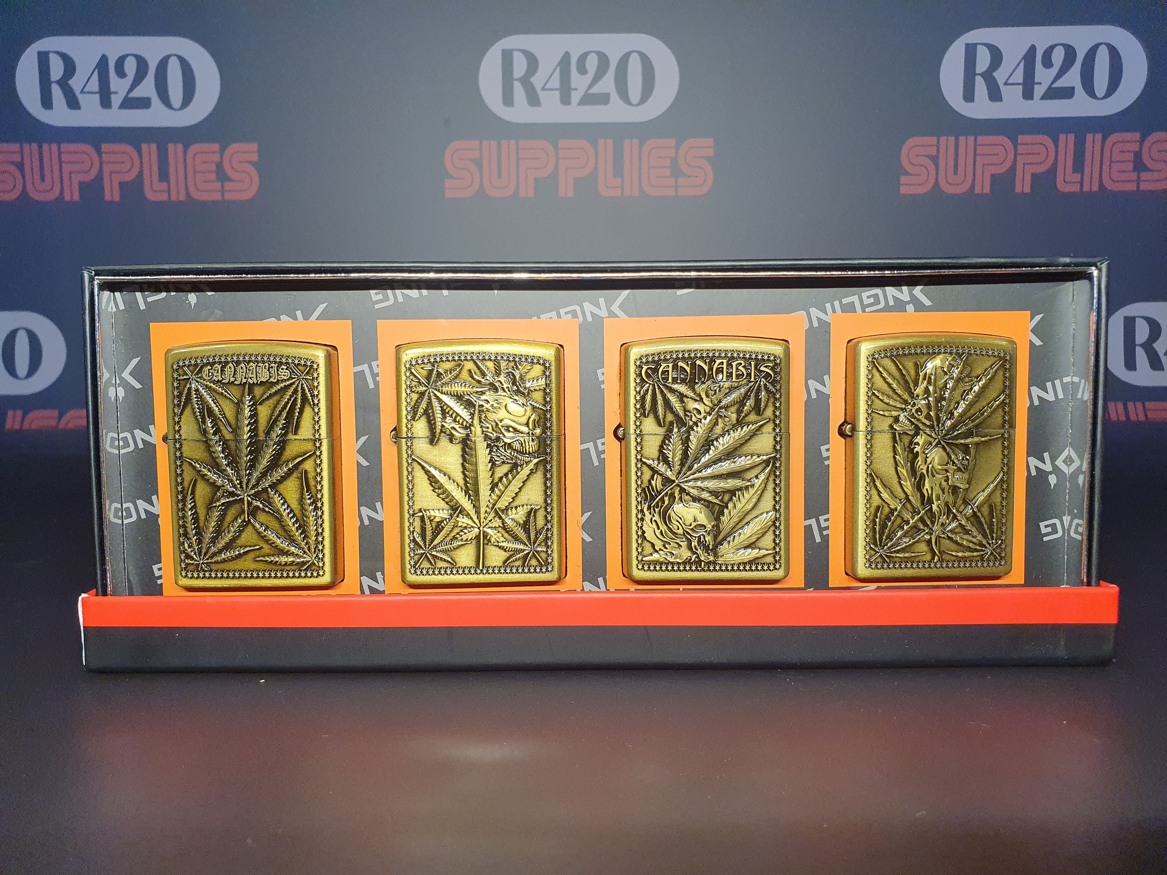 Zippo Lighter - 4 Pack