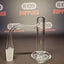 Quartz Slurper- 14mm / 90° Male Fitting - Tall & Clear