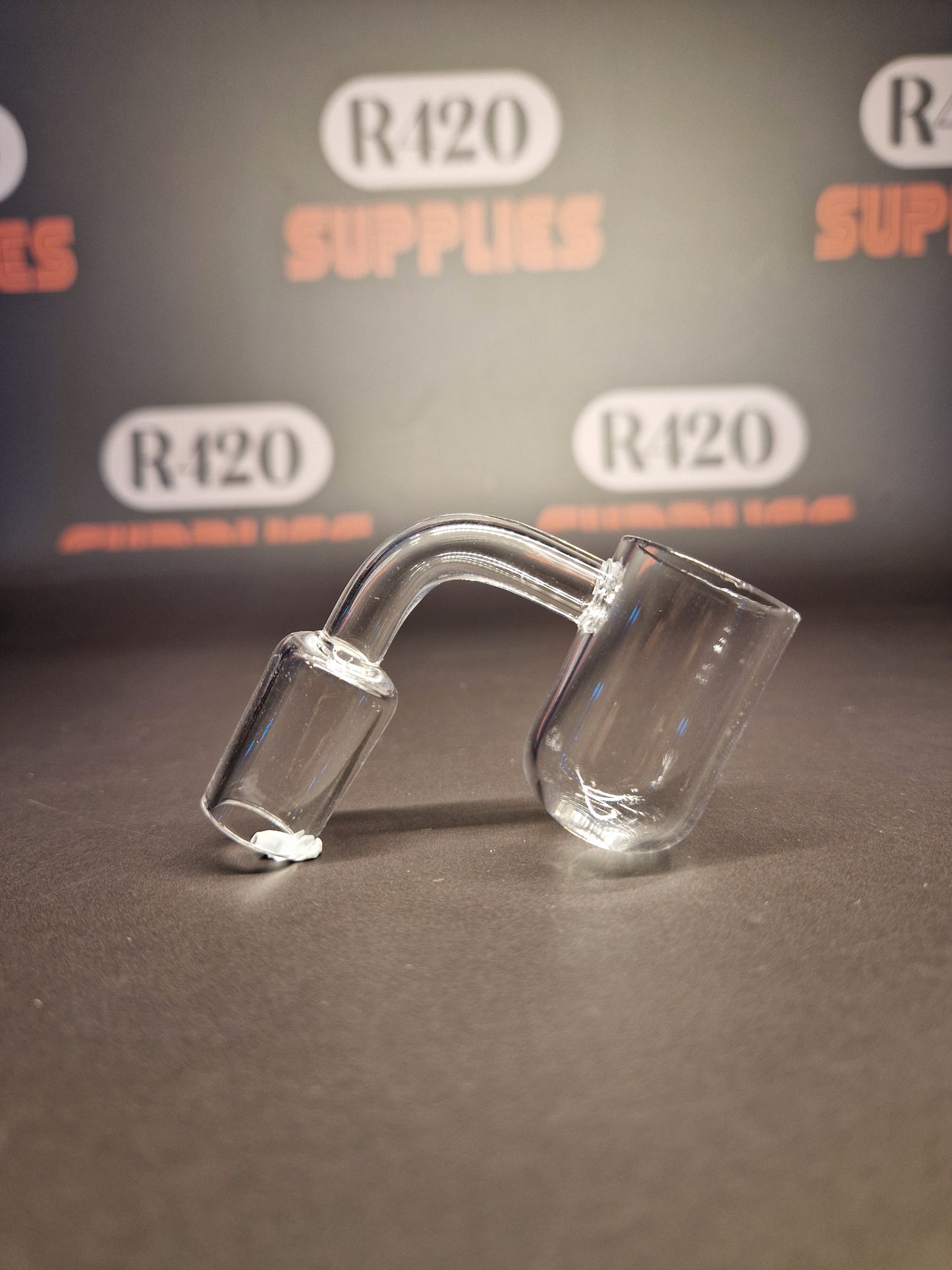 Kwartsbanger met regenboogeffect - 14 mm mannelijke fitting