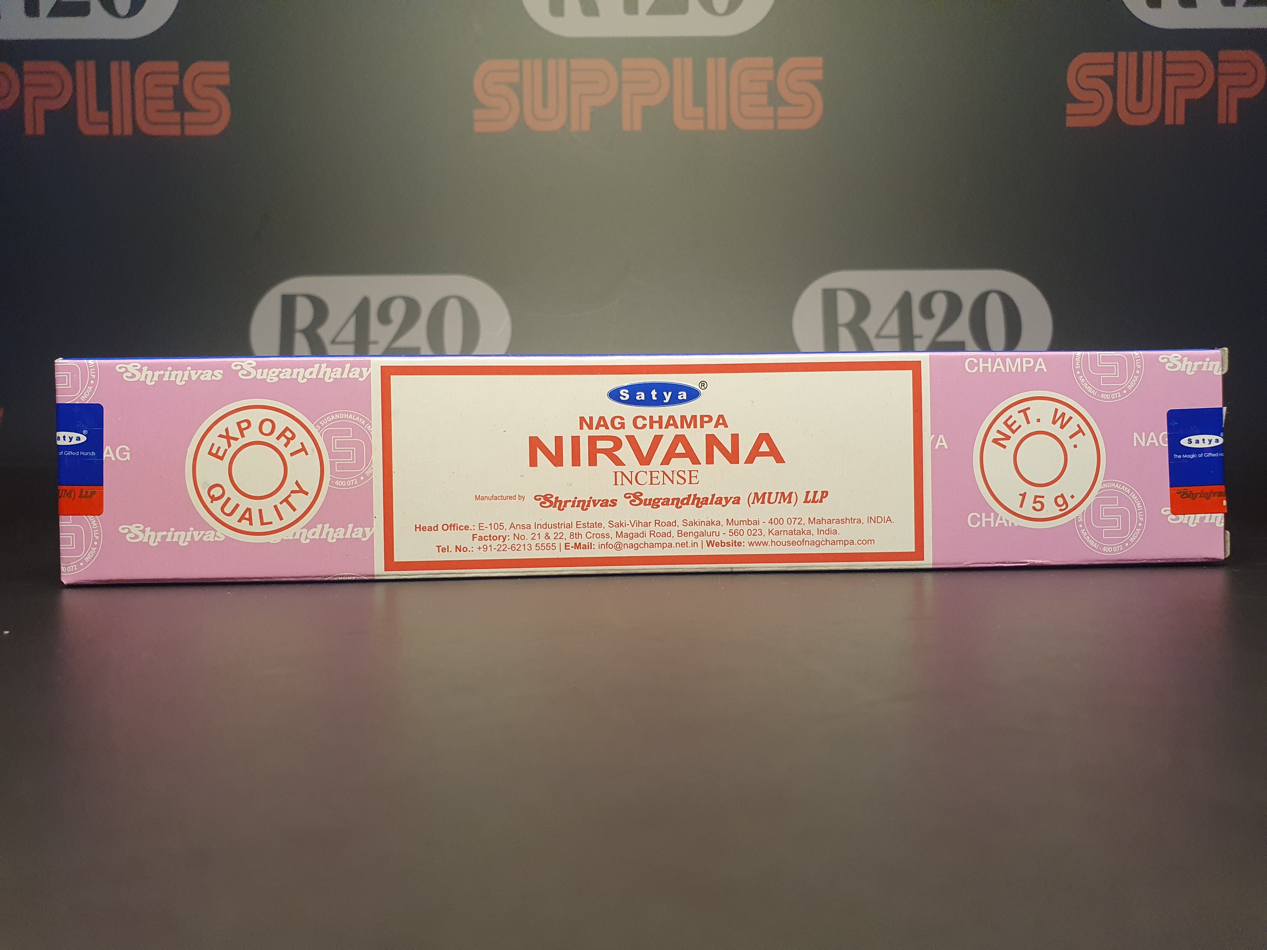 Satya Incense Sticks - Nirvana