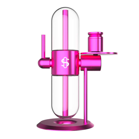 Stündenglass Gravity Hookah 360 Degrees Vaporizer - Pink