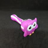Pink Owl Pipe - Silicone 12cm