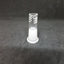 Glazen downstem-diffusor - 18 mm buitenzijde 14 mm binnenverbinding 30 mm