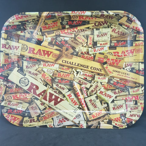 RAW Metal Rolling Tray - Mix - Large