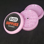 R420 Pink Plastic 2 Piece Grinder - 60mm