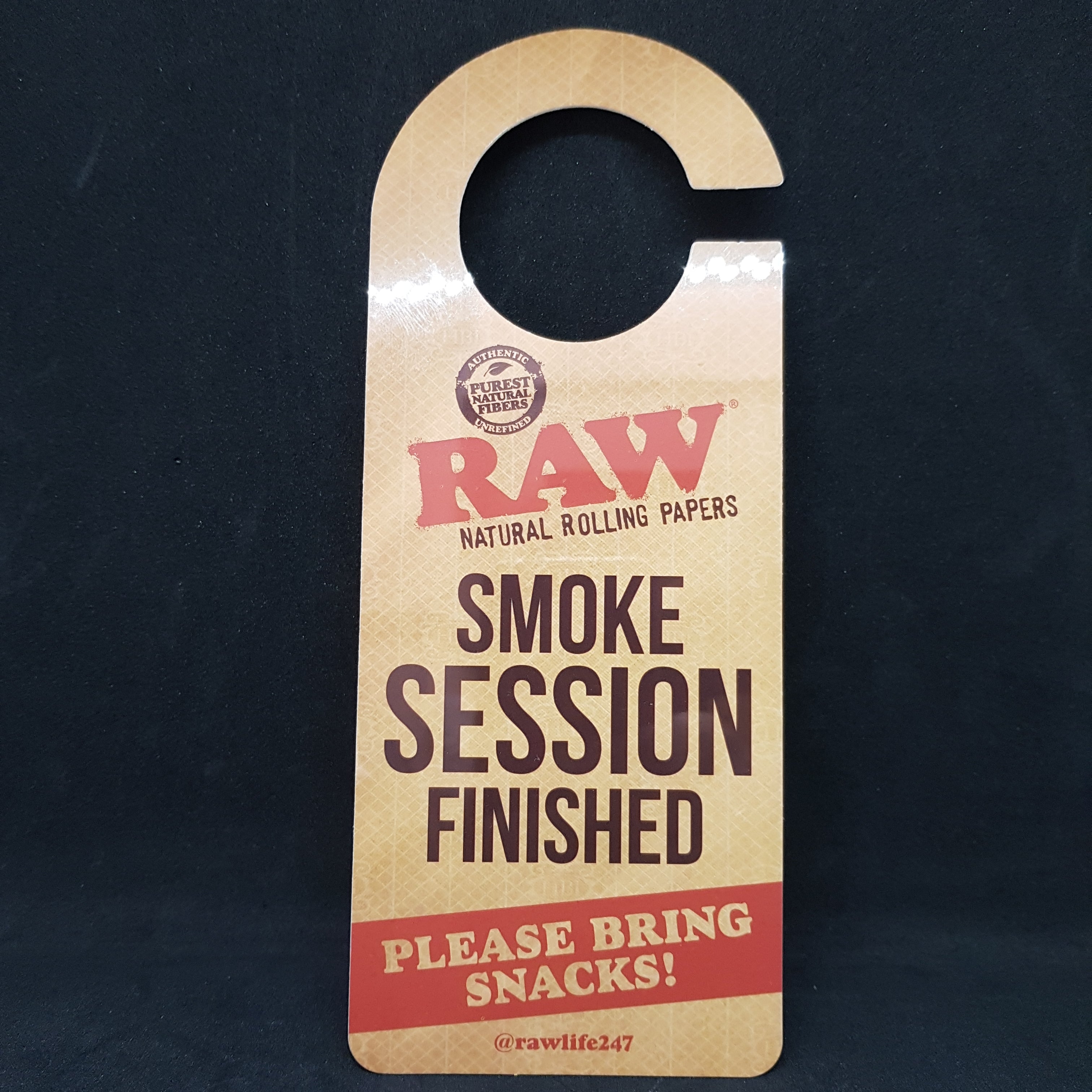 RAW - Do Not Disturb - Door Handle Hanger Sign