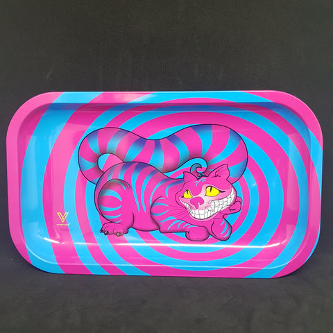 Cheshire Cat - Small Metal Rolling Tray
