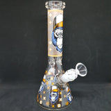 Smokin Gorilla -  Beaker Style Glass Bong 25cm