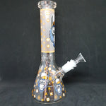 Smokin Gorilla -  Beaker Style Glass Bong 25cm