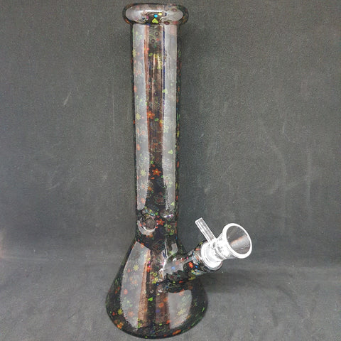 Mexican Skulls -  Beaker Style Glass Bong 26cm